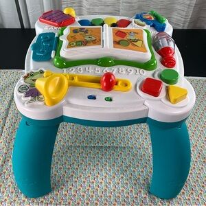 LeapFrog Colorful Learning Activity Table with Removable Legs.